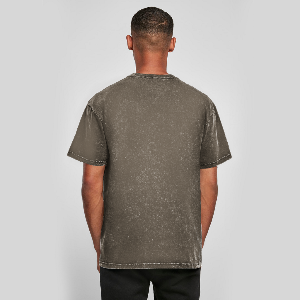 T-shirt oversize délavé Stonebreak-Chat-Noir