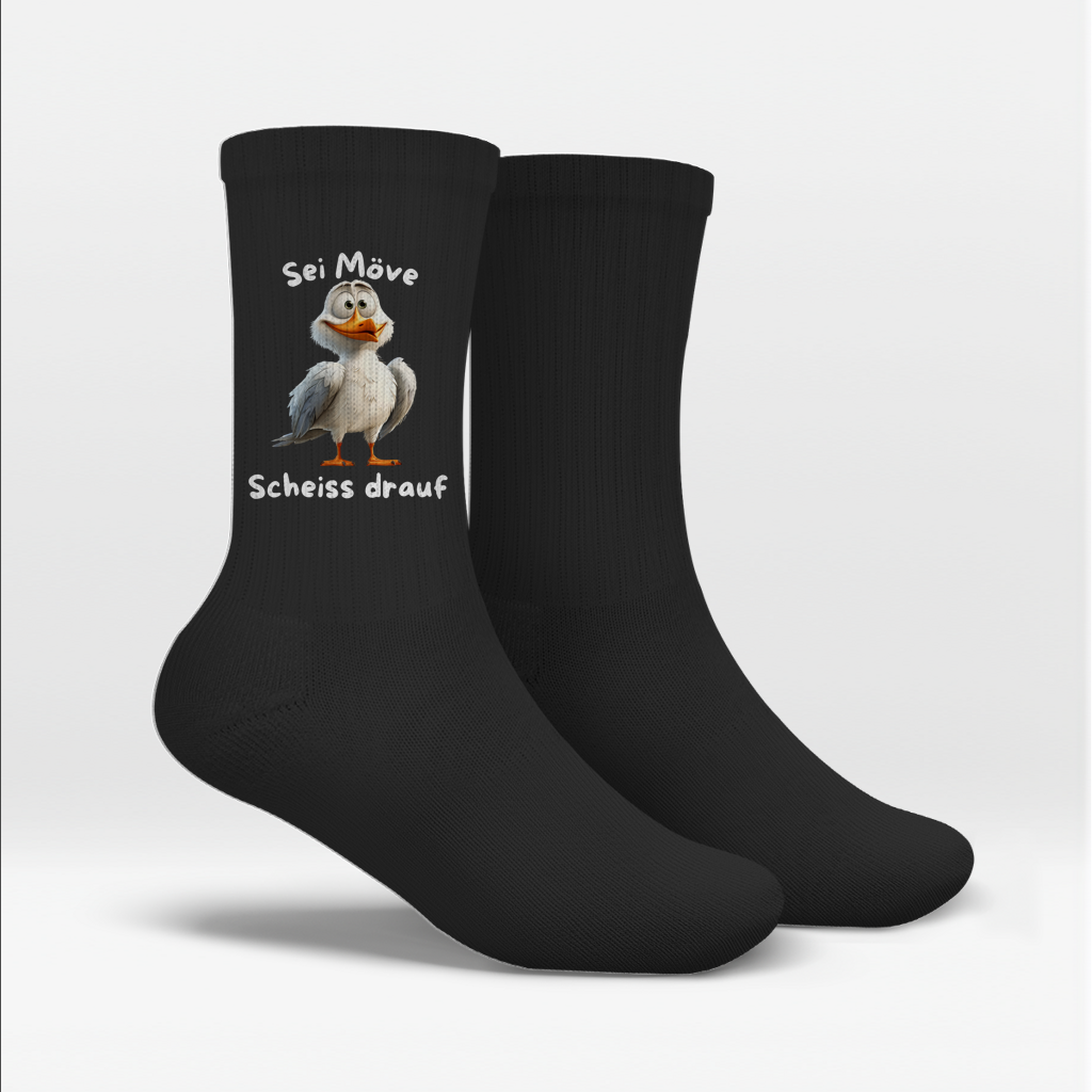 Socken Möve-Scheiß-drauf