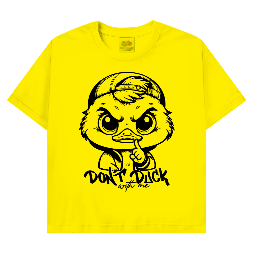 T-Shirt mit Enten Motiv :Don`t Duck