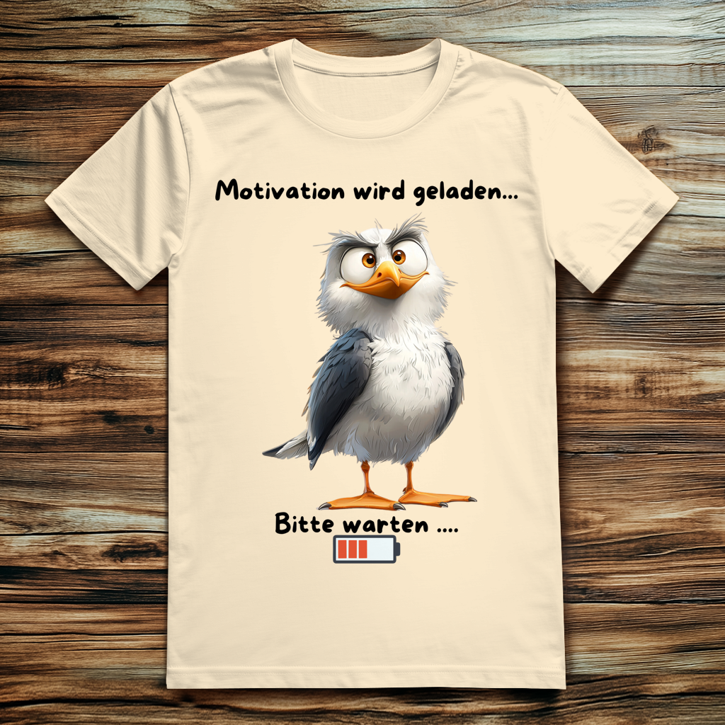ST/ST Creator 2.0 Möve T-Shirt mit Motiv: bitte warten