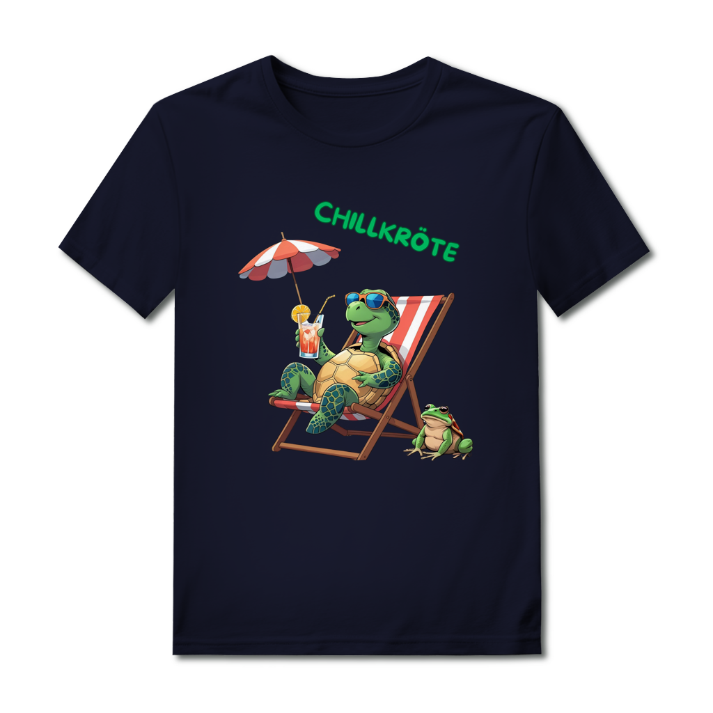 ST/ST Rocker T-Shirt mit Motiv: Chillkröte
