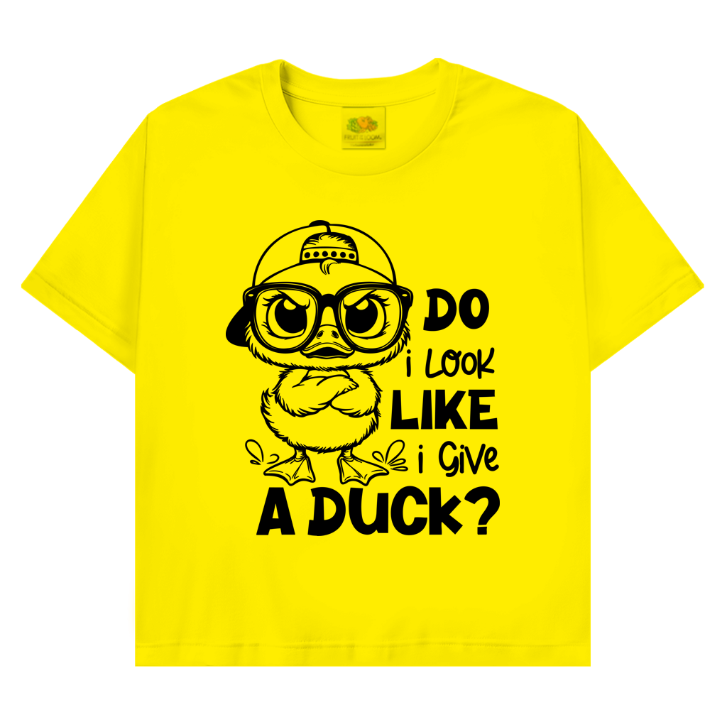 T-Shirt mit Enten Motiv :a Duck?