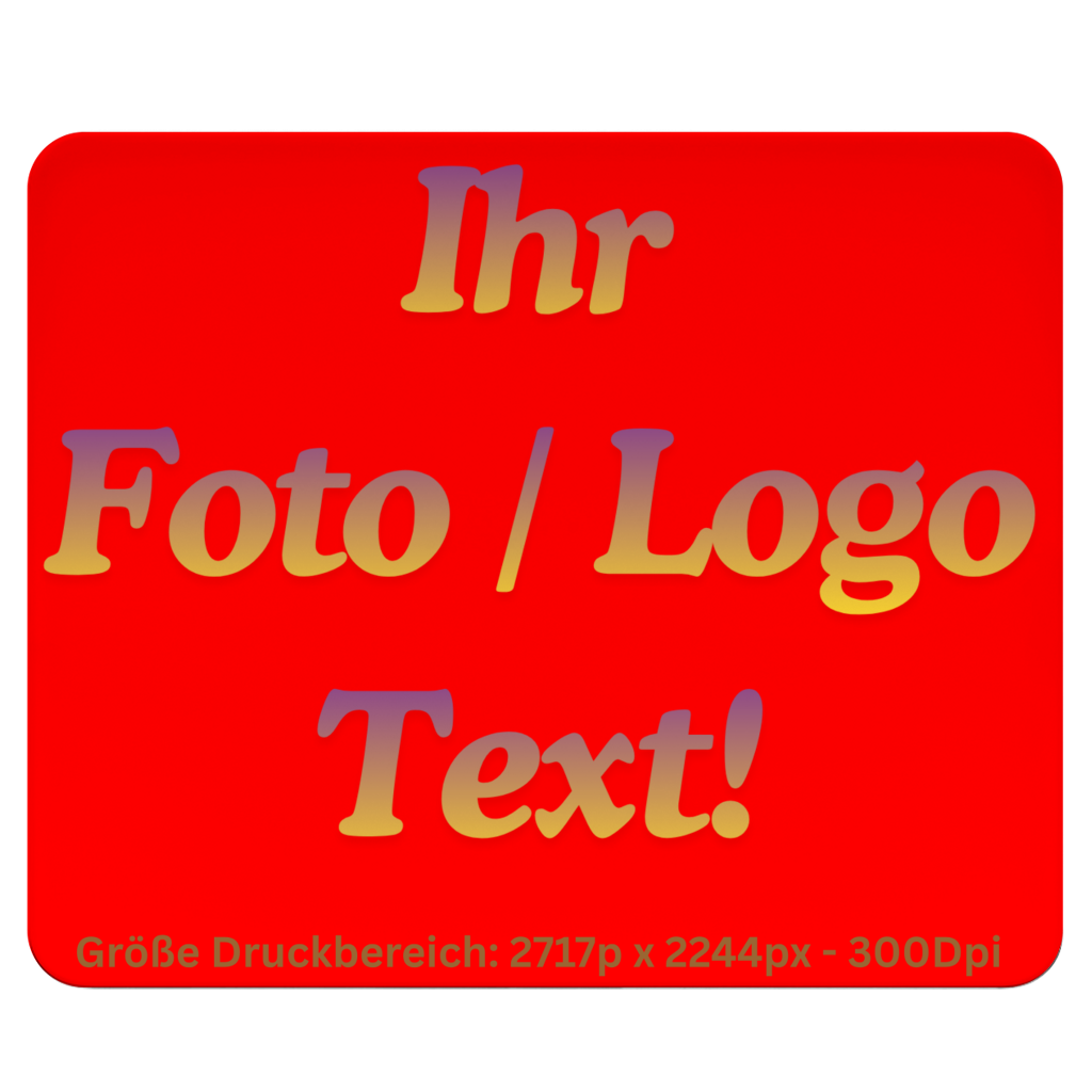 Mousepad mit Ihrem Foto / Text