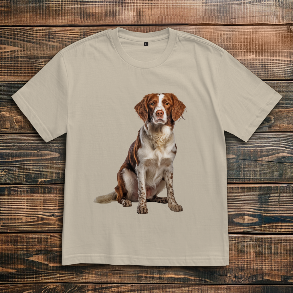 Oversize T-Shirt mit Motiv: Brittany