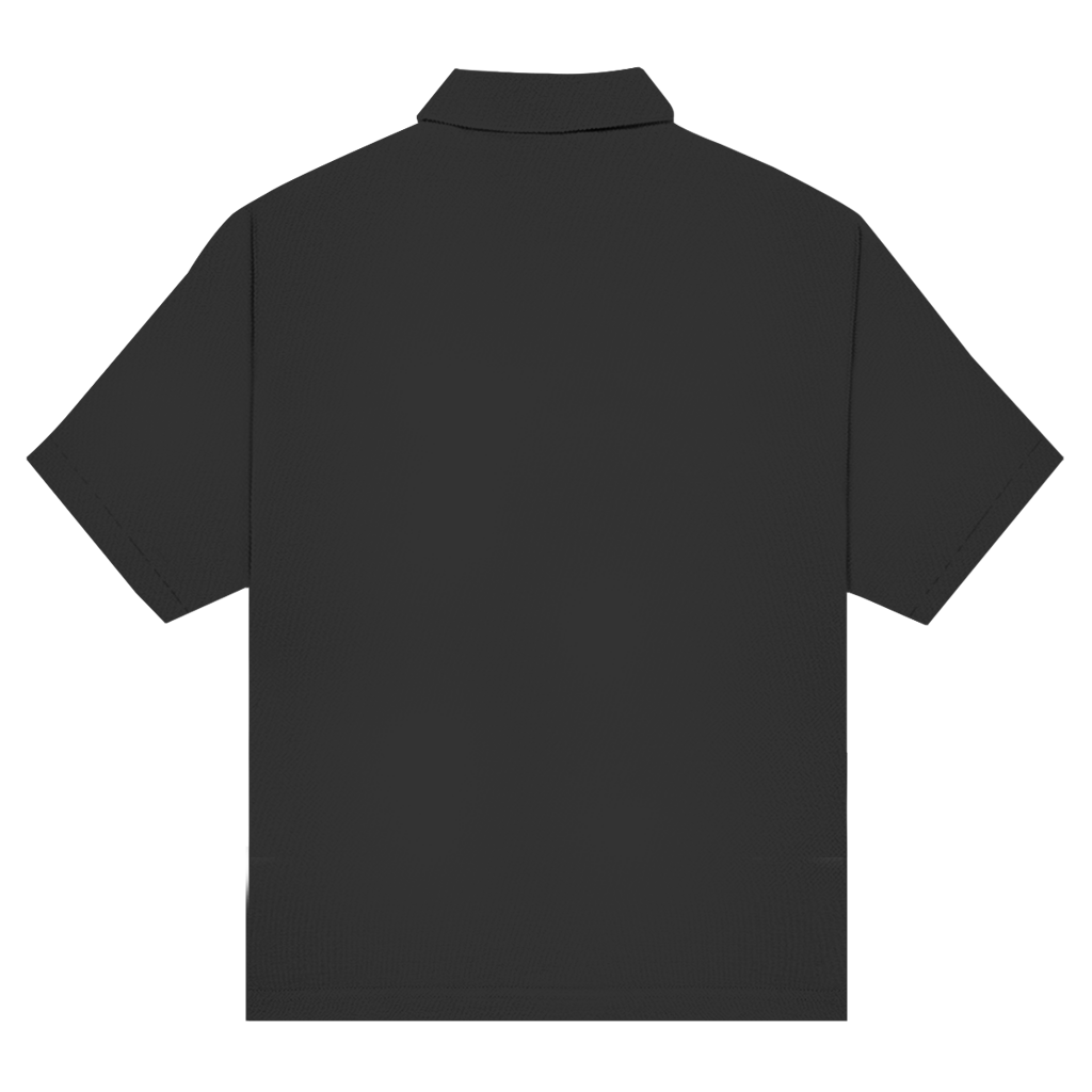 Unisex Poloshirt mit Motiv: Shit Happens