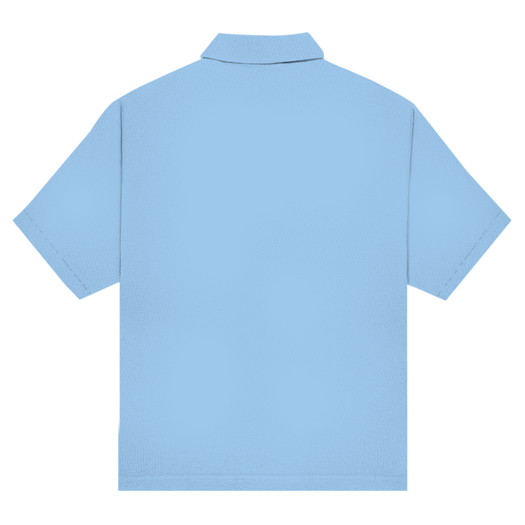 Unisex Poloshirt mit Motiv: Shit Happens