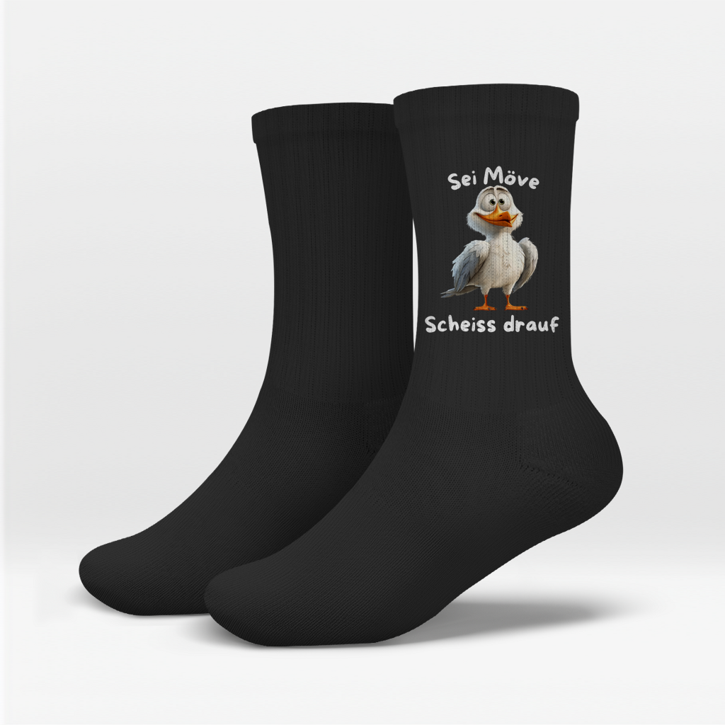 Socken Möve-Scheiß-drauf