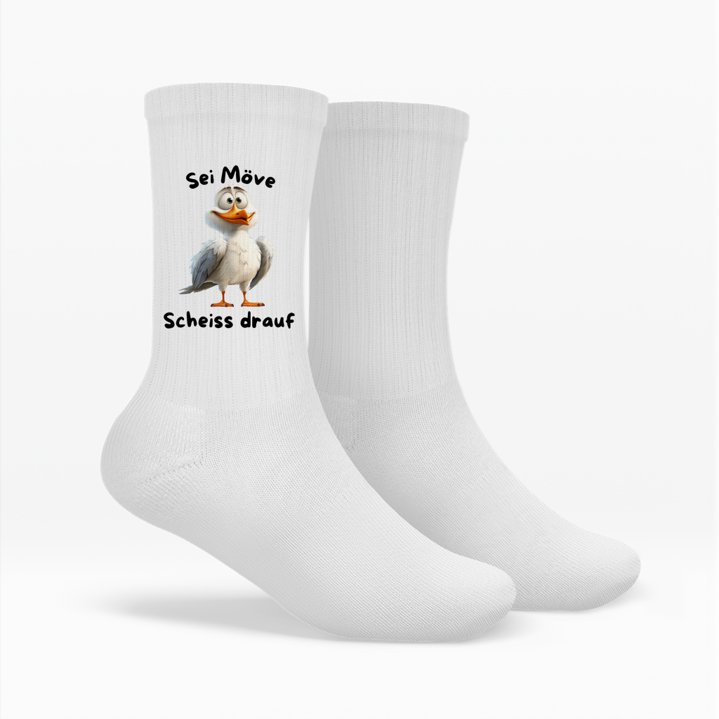 Socken Möve-Scheiß-drauf