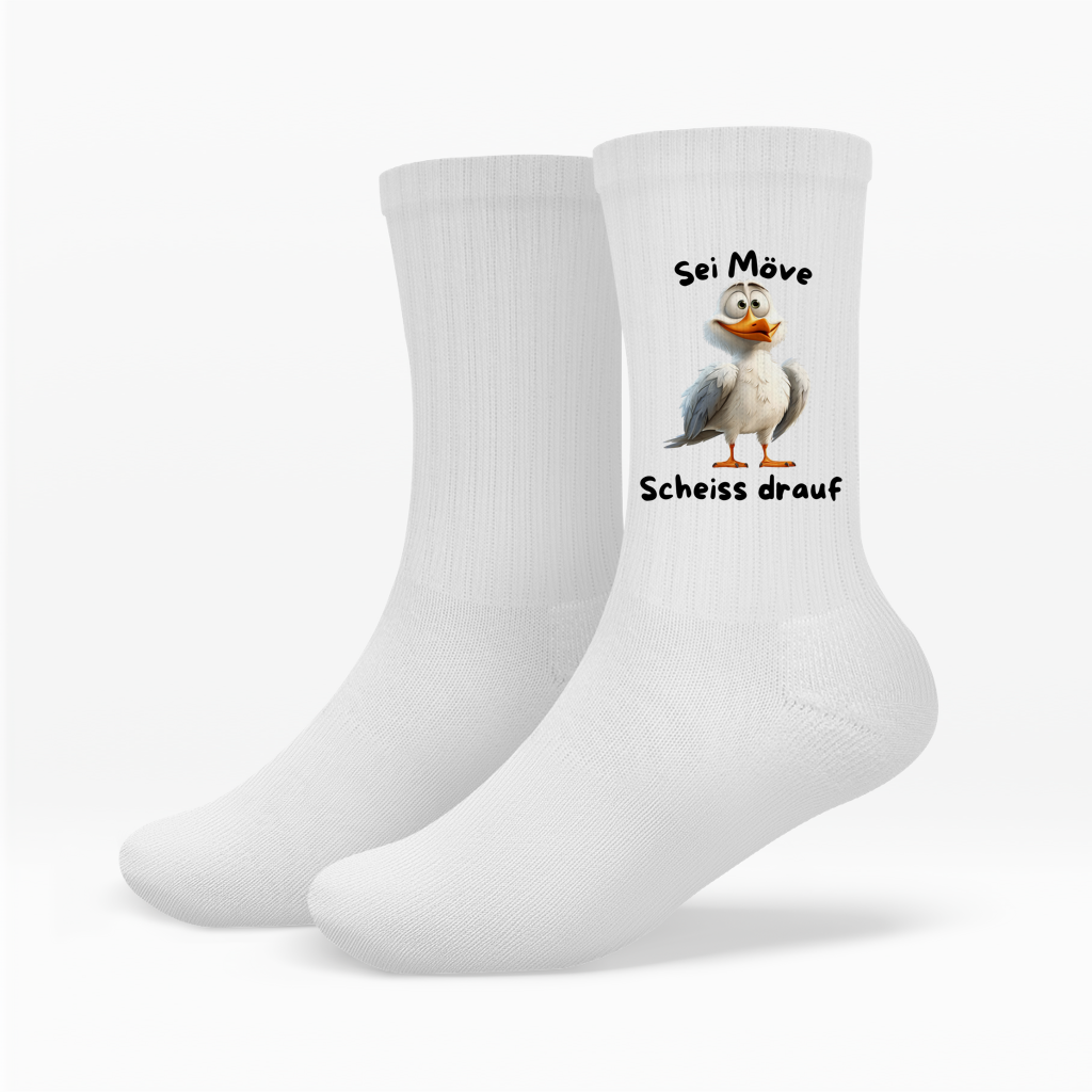 Socken Möve-Scheiß-drauf