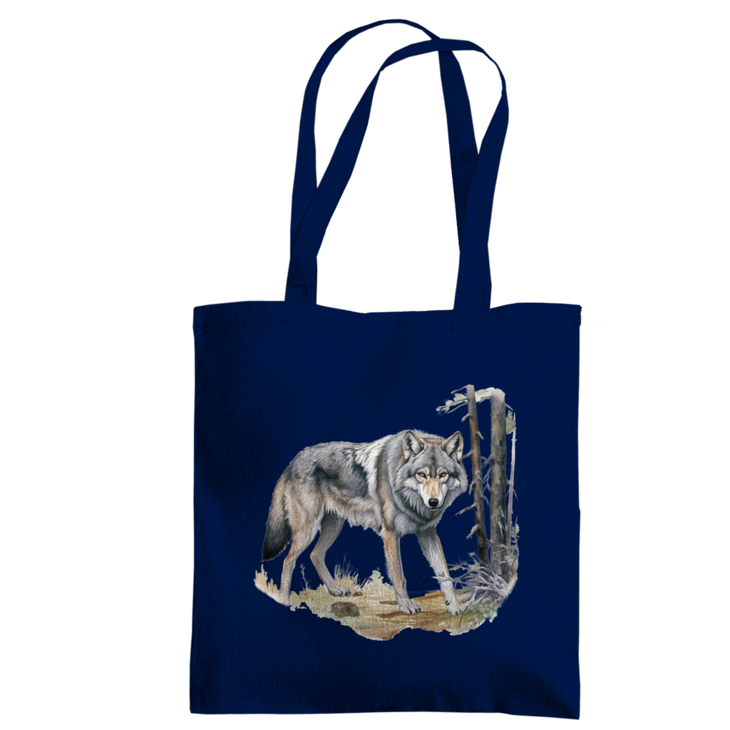 Tragetasche Wolf mit Motiv: Wolf3