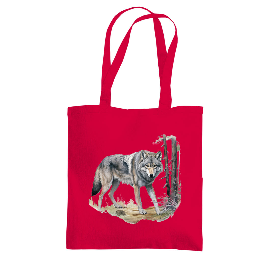 Tragetasche Wolf mit Motiv: Wolf3