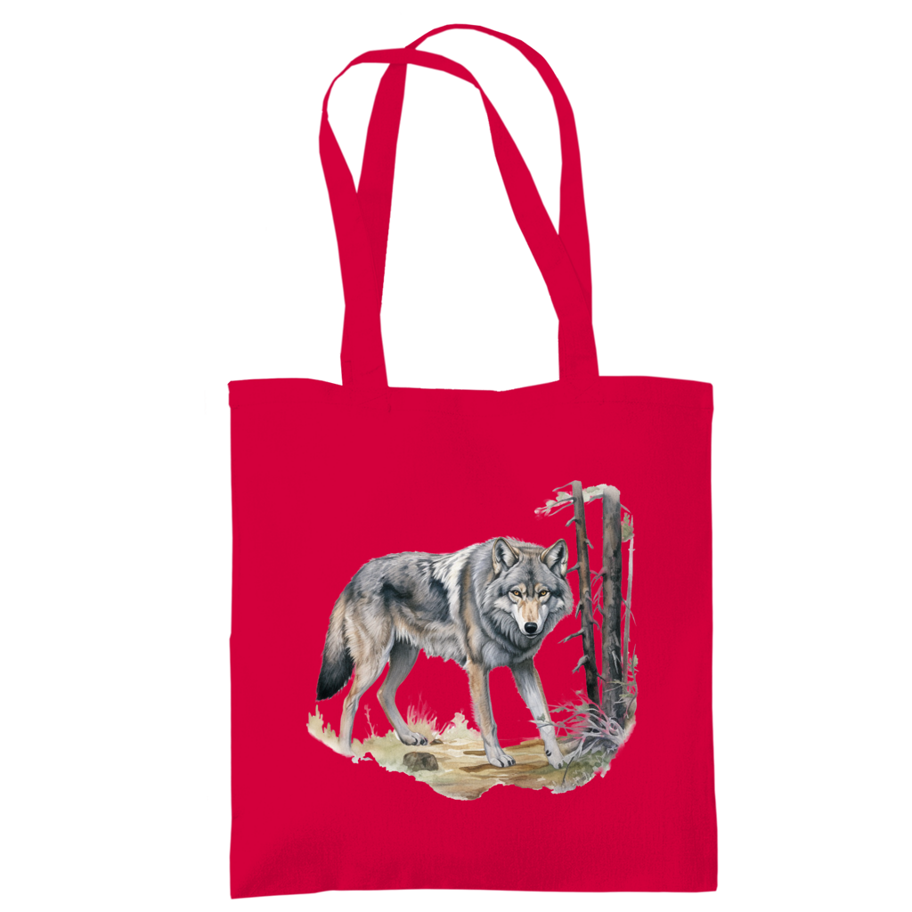 Tragetasche Wolf mit Motiv: Wolf3