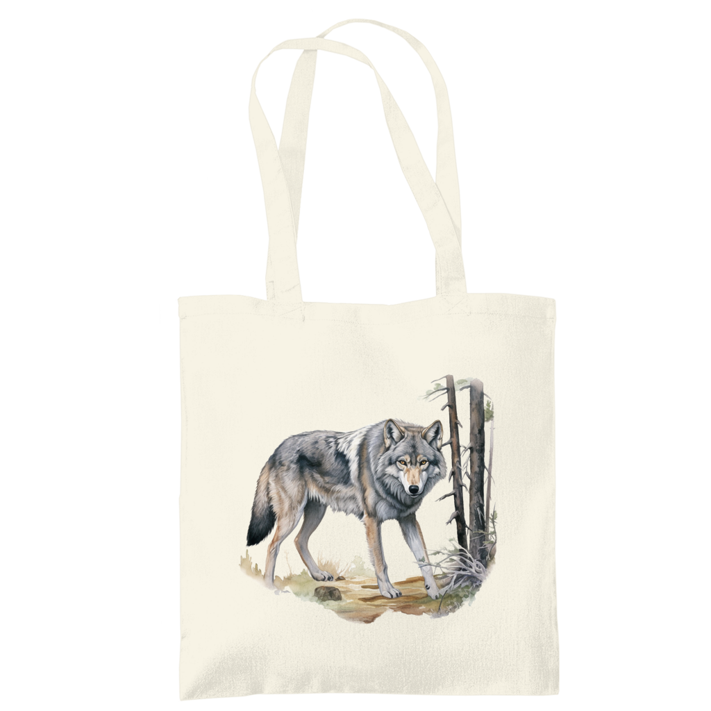 Tragetasche Wolf mit Motiv: Wolf3