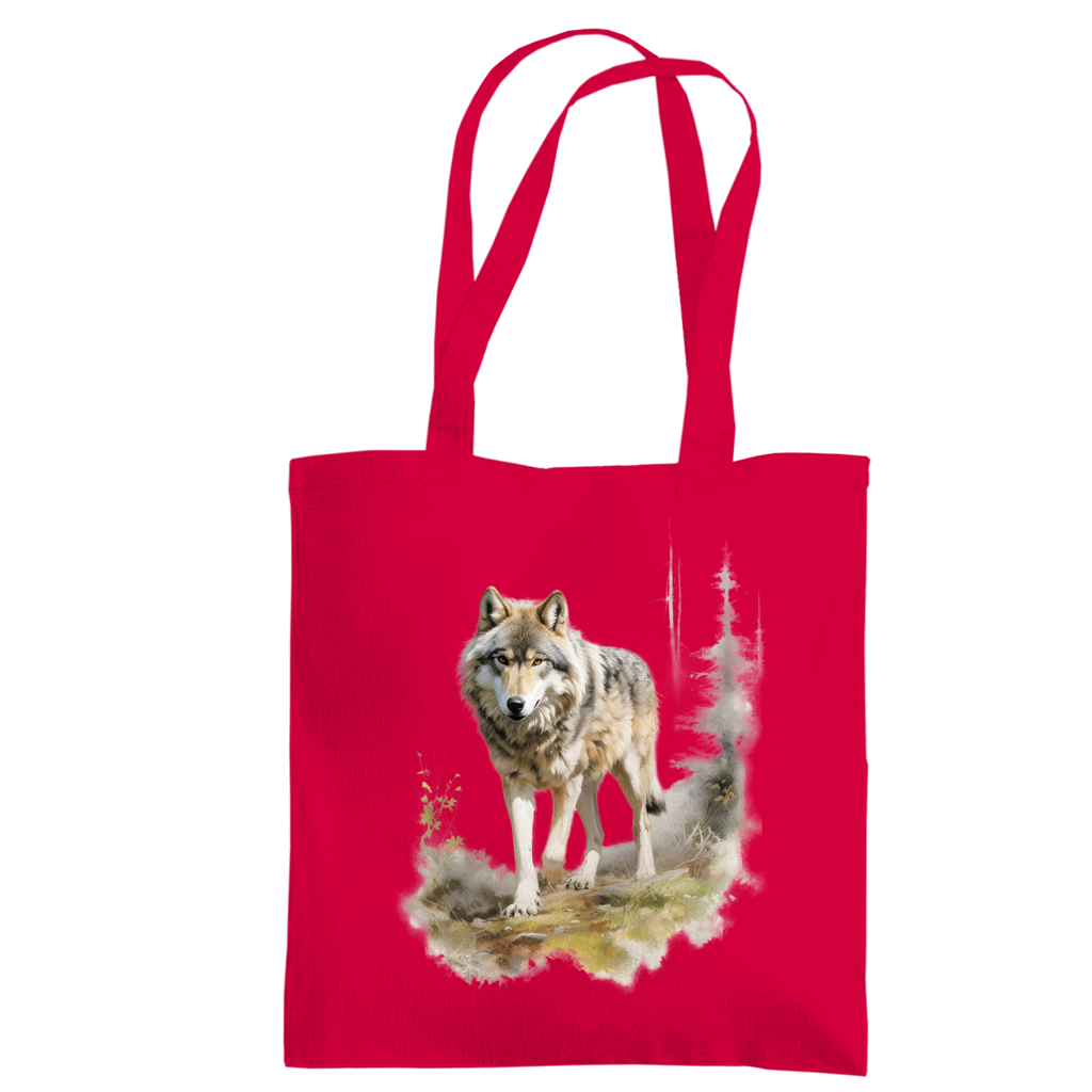 Tragetasche Wolf mit Motiv: Wolf4