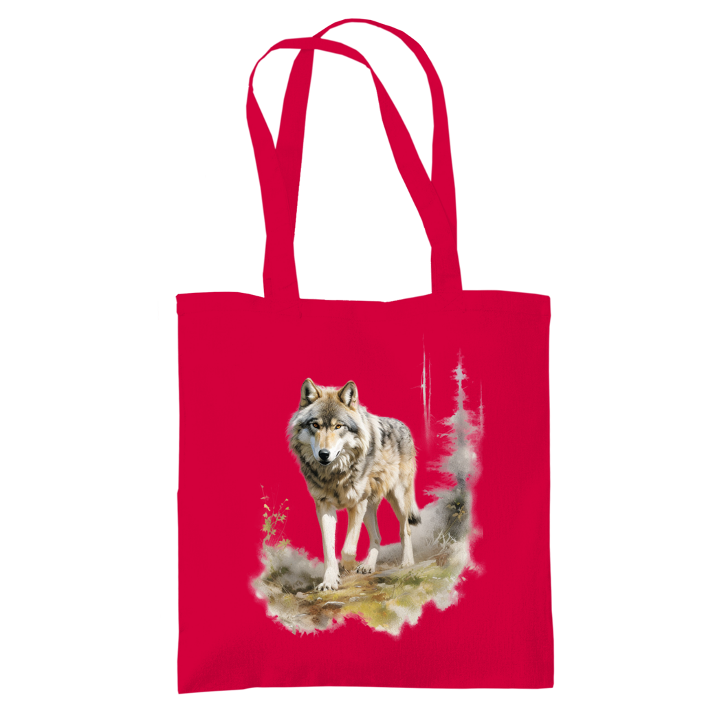 Tragetasche Wolf mit Motiv: Wolf4
