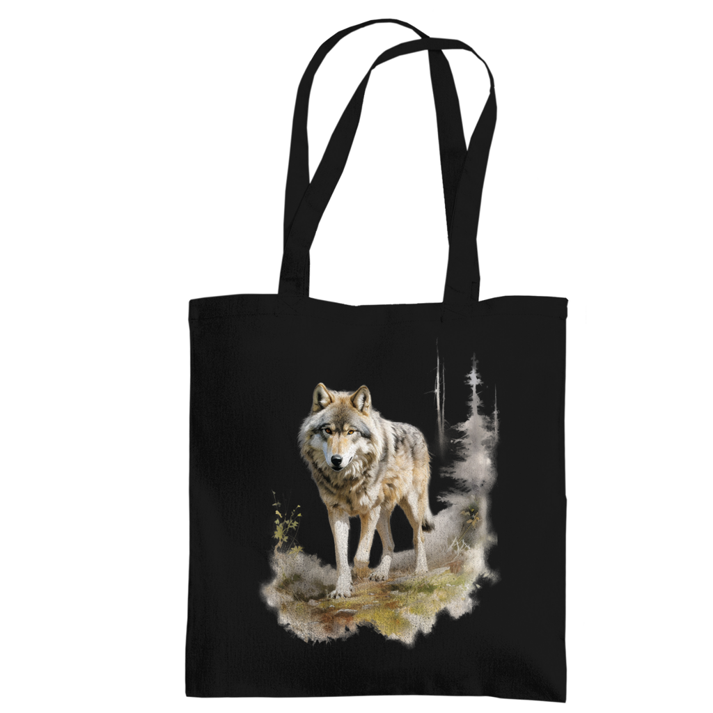 Tragetasche Wolf mit Motiv: Wolf4