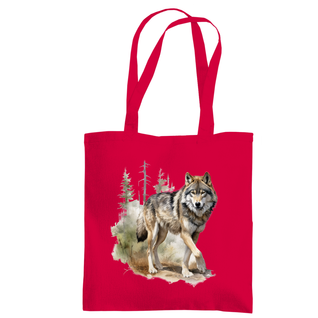 Tragetasche Wolf mit Motiv: Wolf5