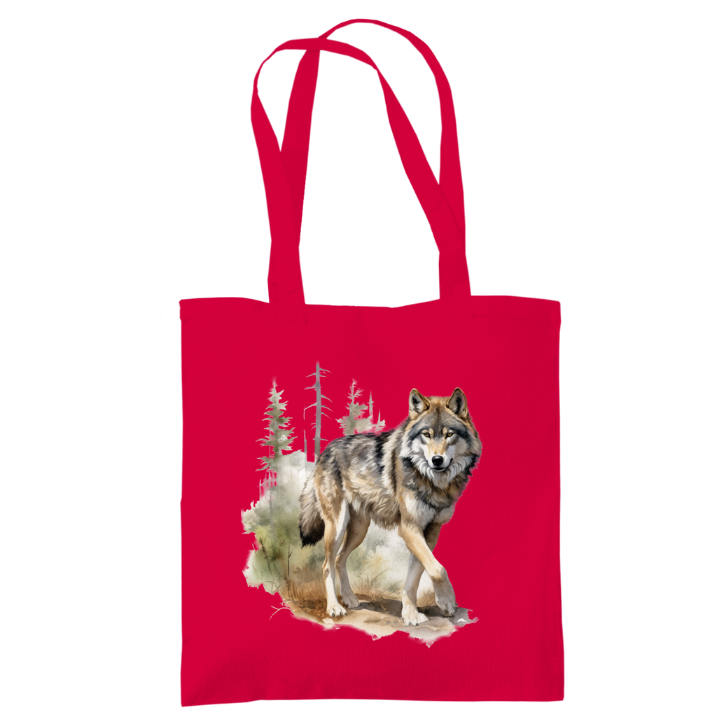 Tragetasche Wolf mit Motiv: Wolf5
