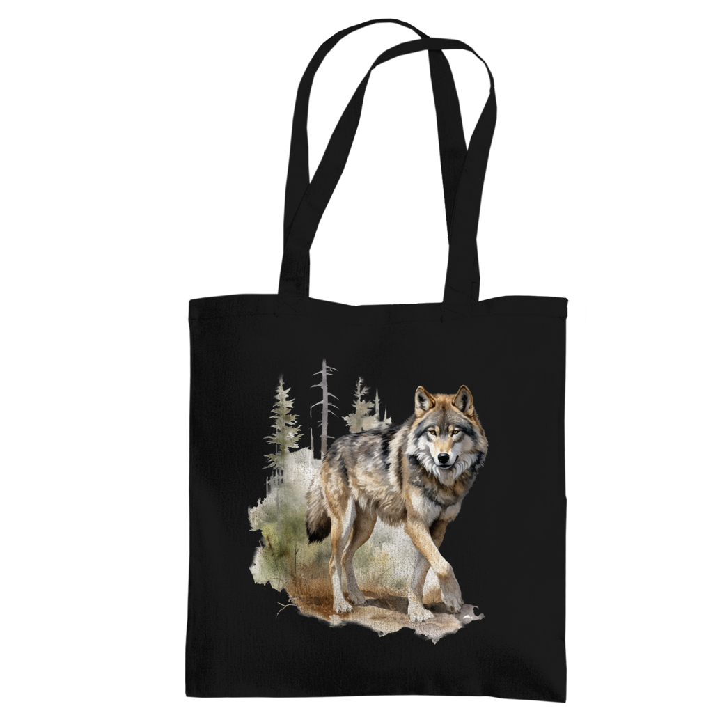 Tragetasche Wolf mit Motiv: Wolf5