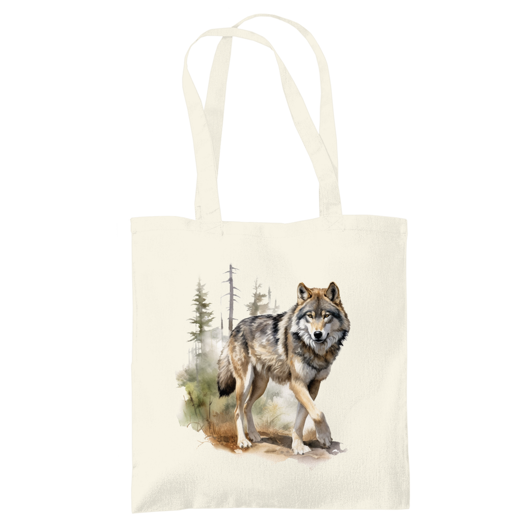 Tragetasche Wolf mit Motiv: Wolf5