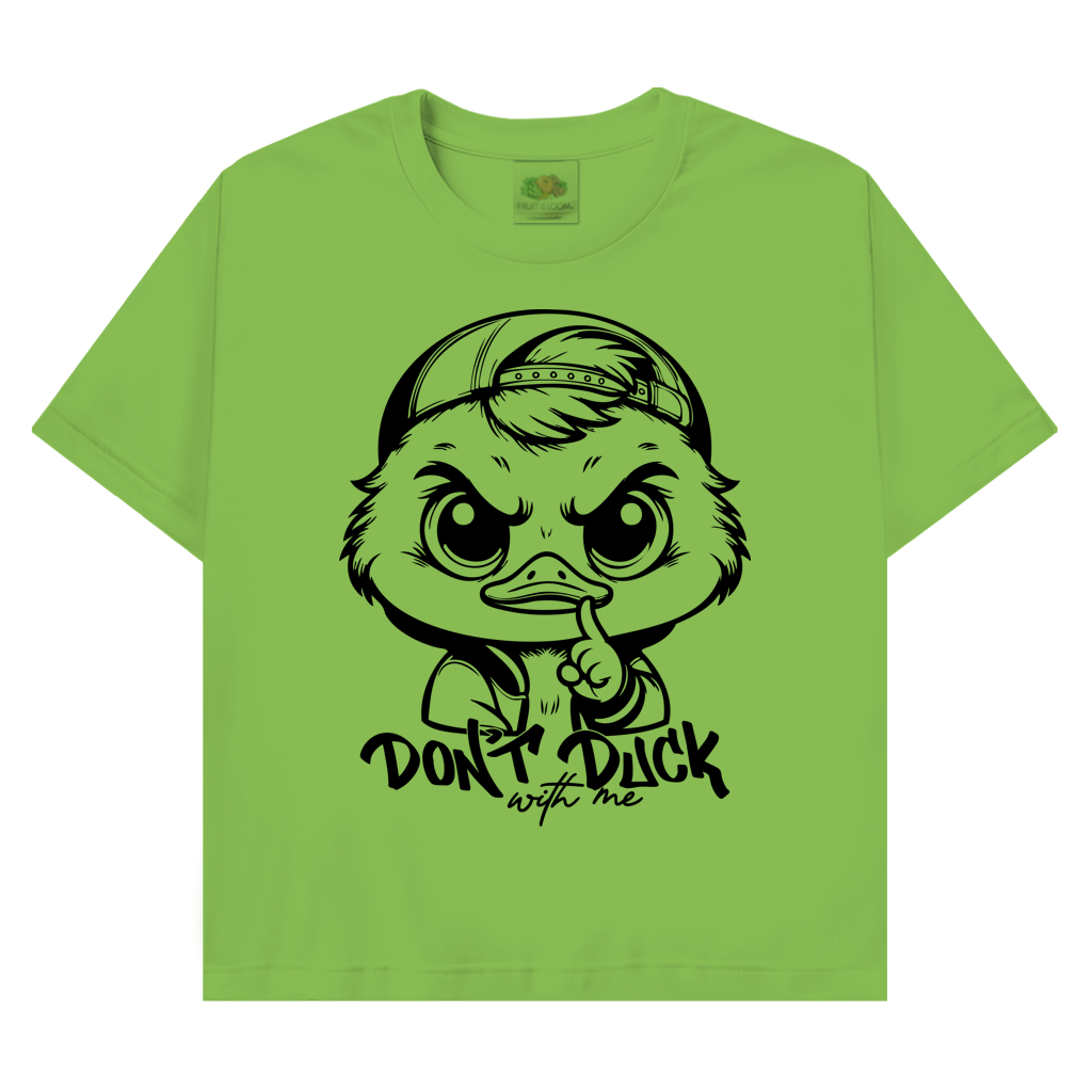 T-Shirt mit Enten Motiv :Don`t Duck
