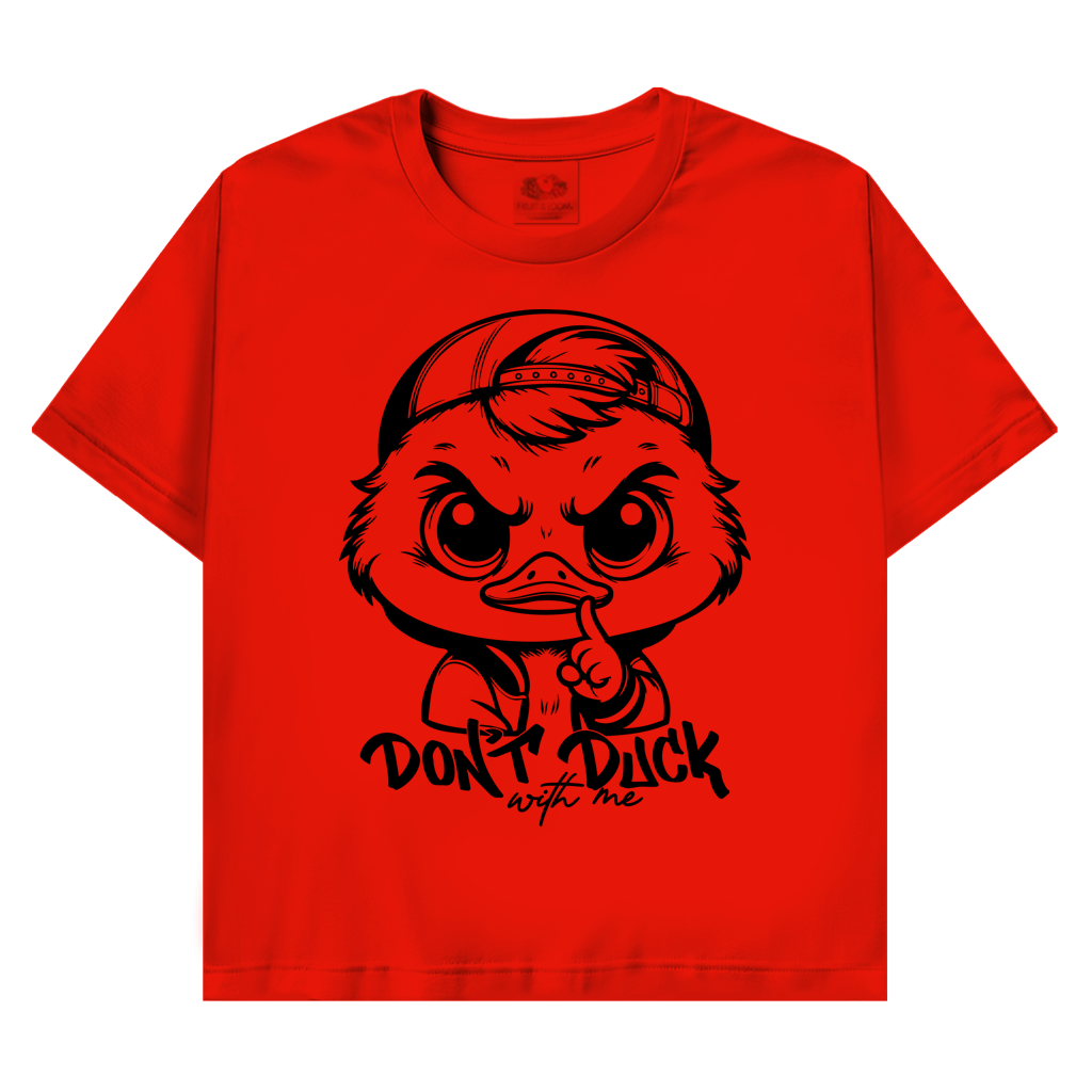 T-Shirt mit Enten Motiv :Don`t Duck