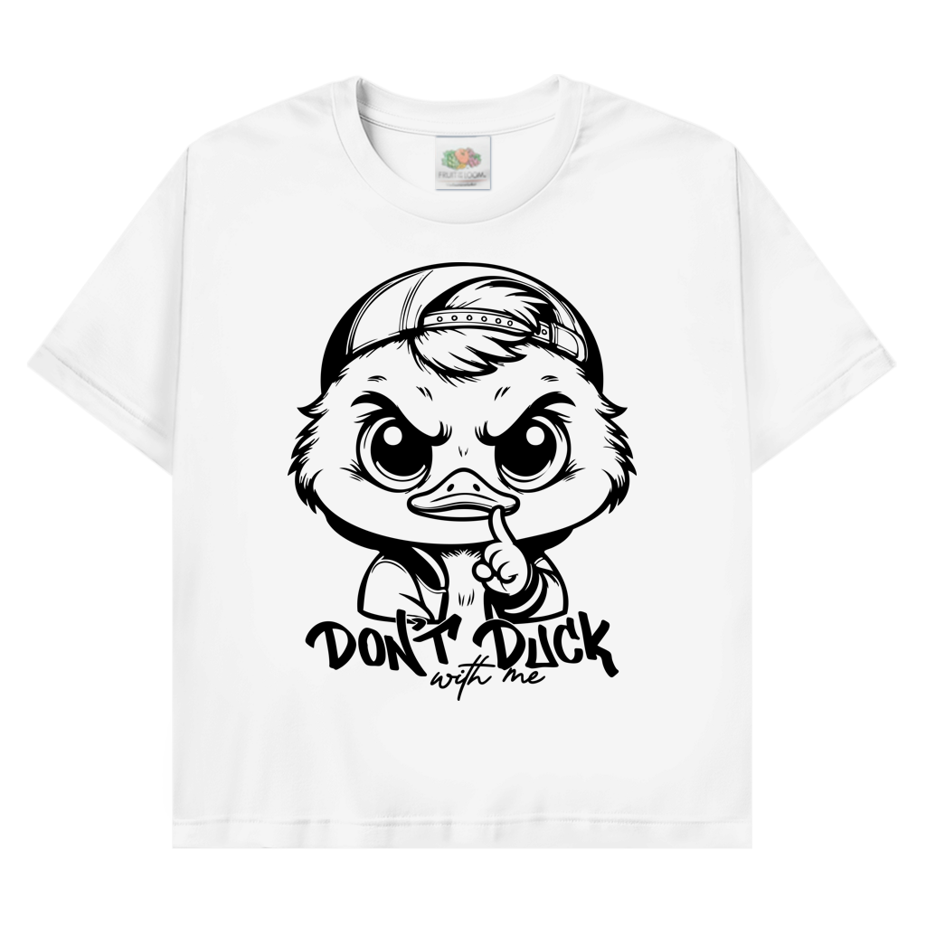 T-Shirt mit Enten Motiv :Don`t Duck
