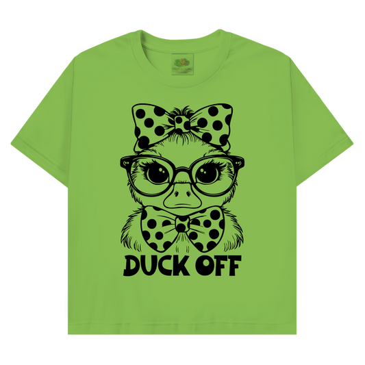 T-Shirt mit Enten Motiv :Duck off 2