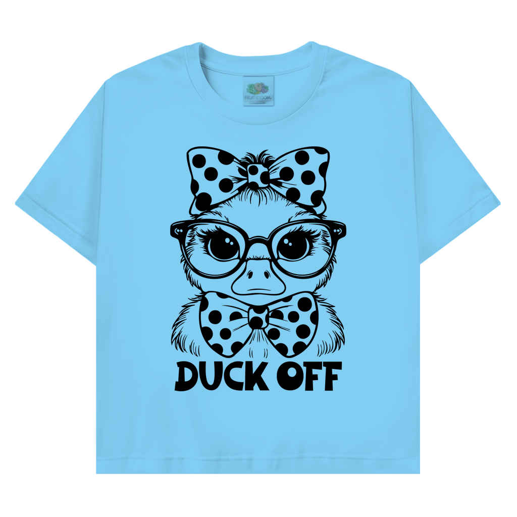 T-Shirt mit Enten Motiv :Duck off 2