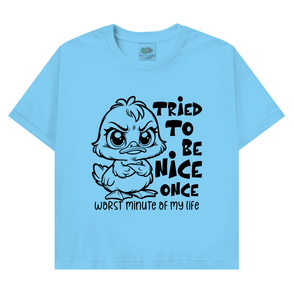 T-Shirt mit Enten Motiv :Nice once