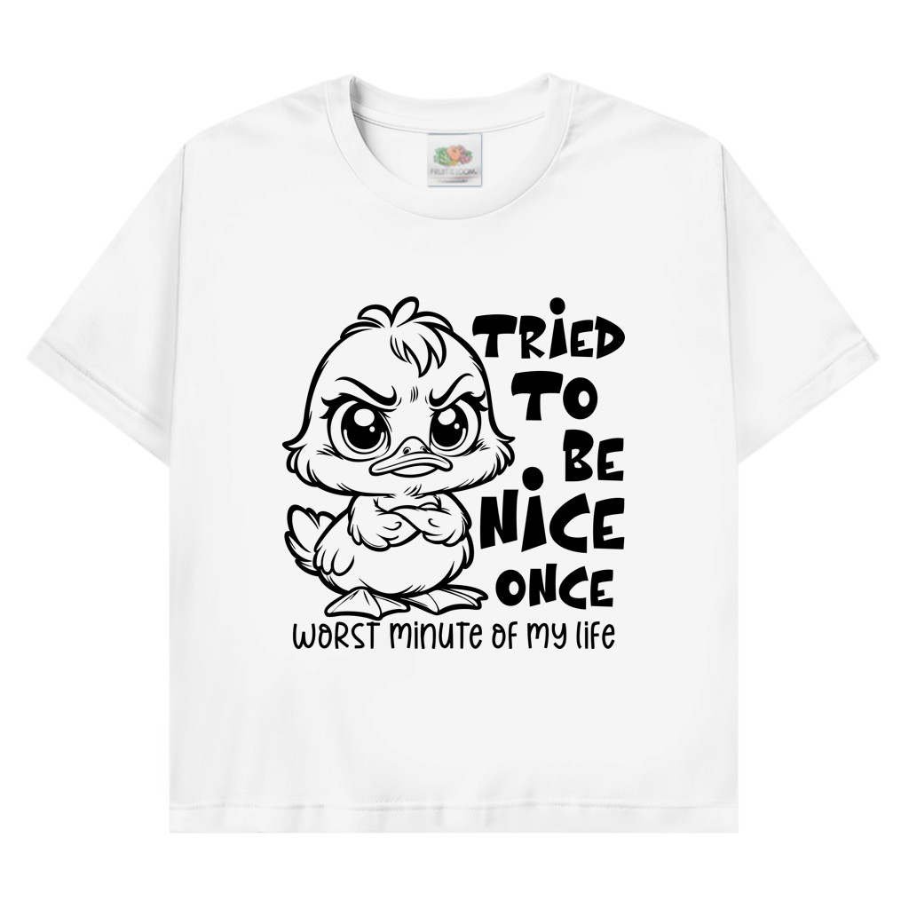 T-Shirt mit Enten Motiv :Nice once