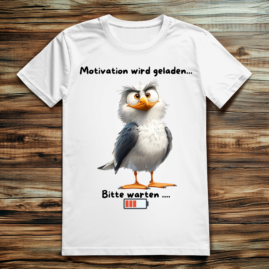 ST/ST Creator 2.0 Möve T-Shirt mit Motiv: bitte warten