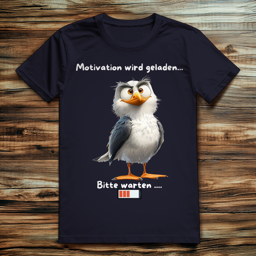 ST/ST Creator 2.0 Möve T-Shirt mit Motiv: bitte warten