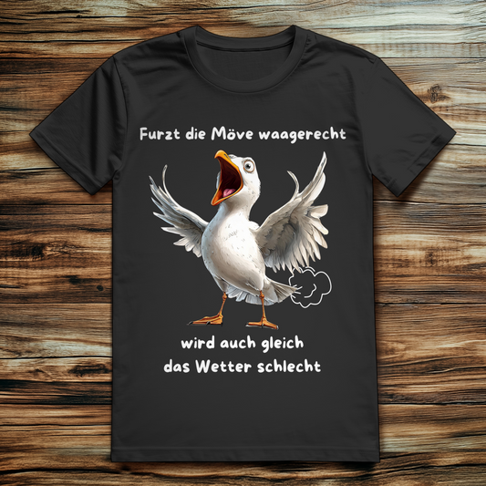 ST/ST Creator 2.0 Möve T-Shirt mit Motiv: furzt die Möve