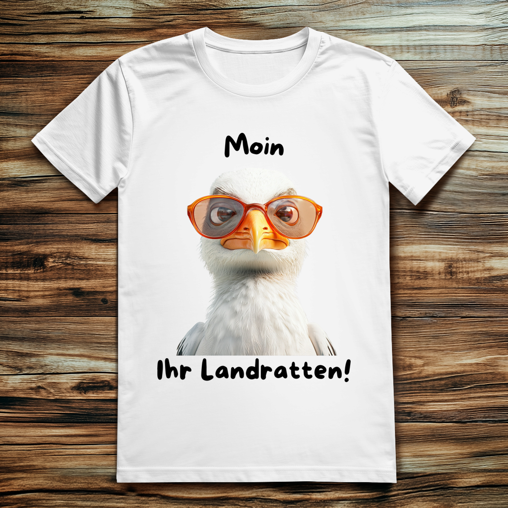 ST/ST Creator 2.0 Möve T-Shirt mit Motiv: Landratten