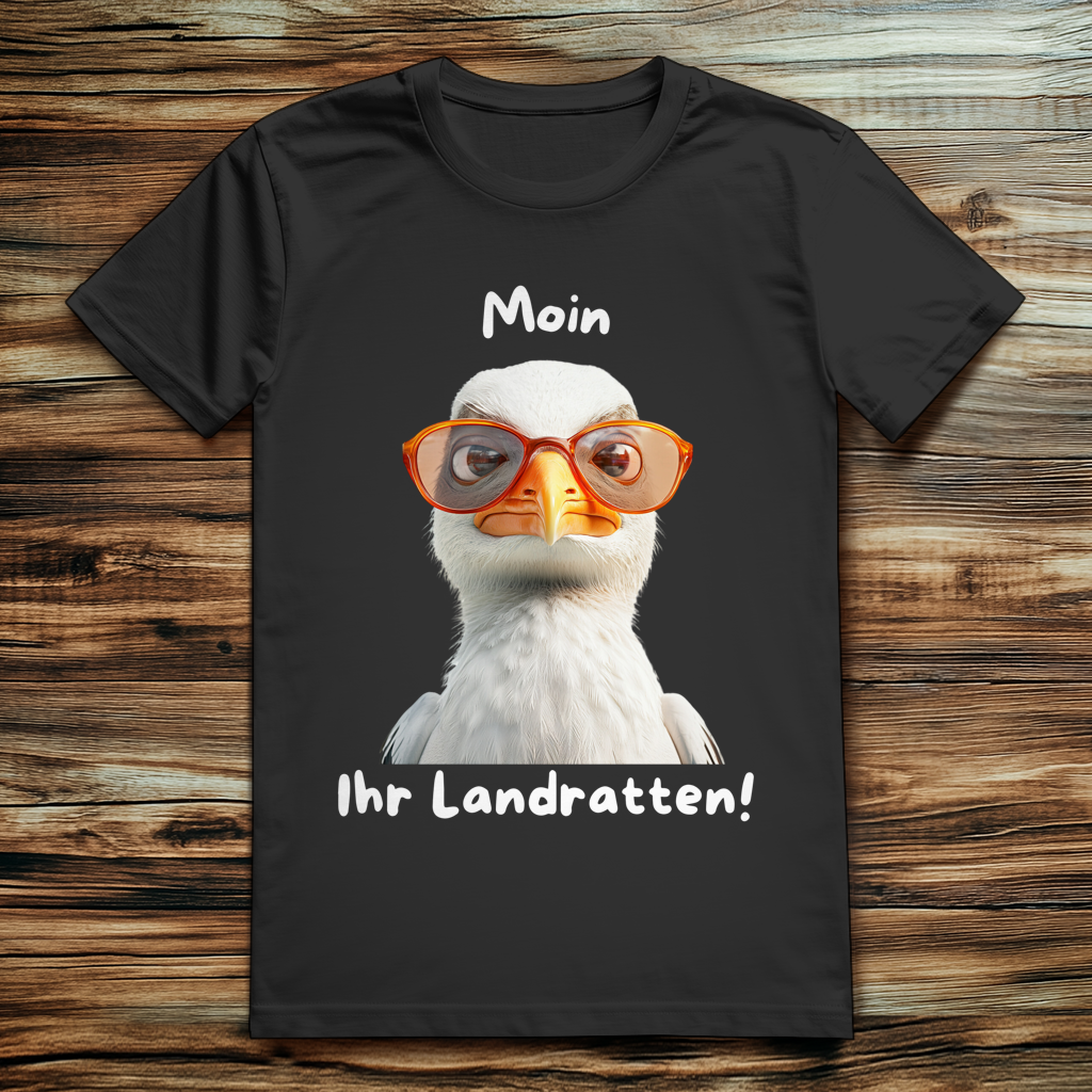 ST/ST Creator 2.0 Möve T-Shirt mit Motiv: Landratten
