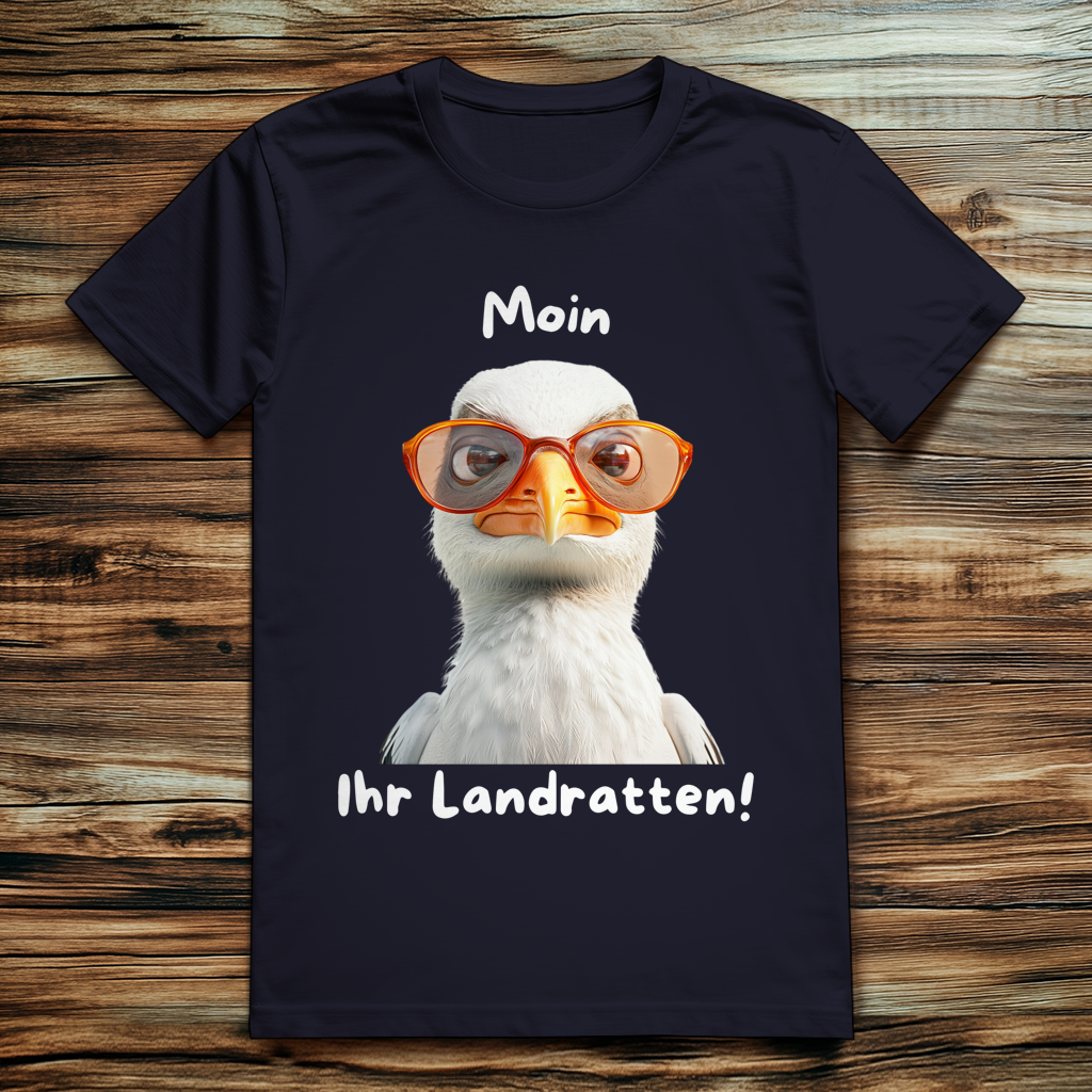 ST/ST Creator 2.0 Möve T-Shirt mit Motiv: Landratten