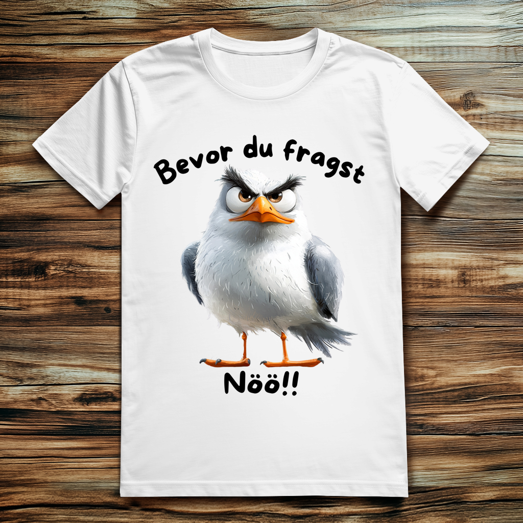 ST/ST Creator 2.0 Möve T-Shirt mit Motiv: nöö