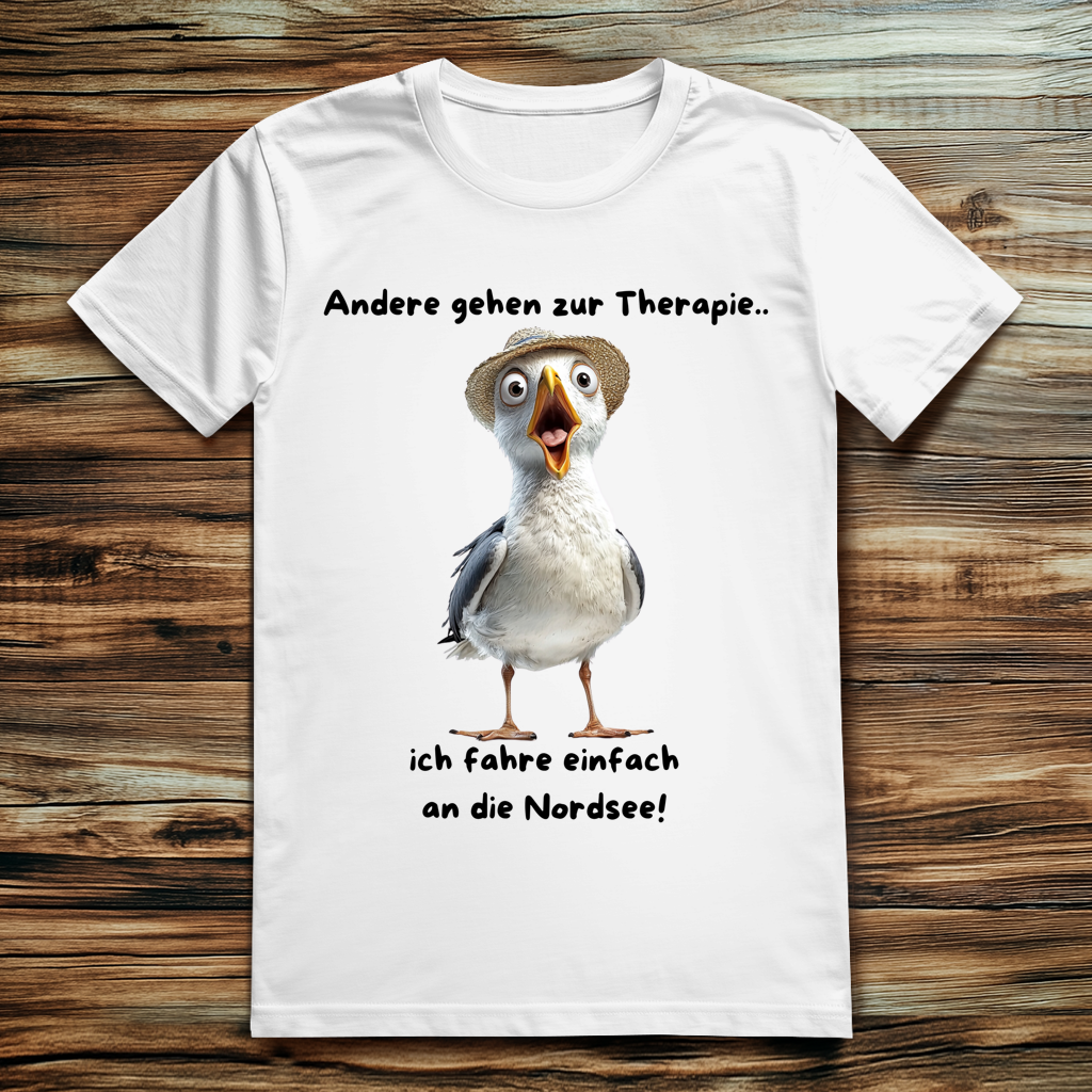 ST/ST Creator 2.0 Möve T-Shirt mit Motiv: Therapie