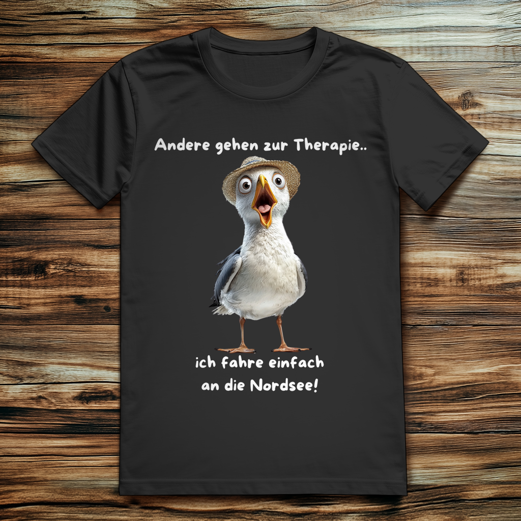 ST/ST Creator 2.0 Möve T-Shirt mit Motiv: Therapie