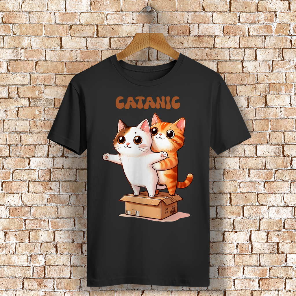 ST/ST Rocker T-Shirt mit Motiv: Catanic