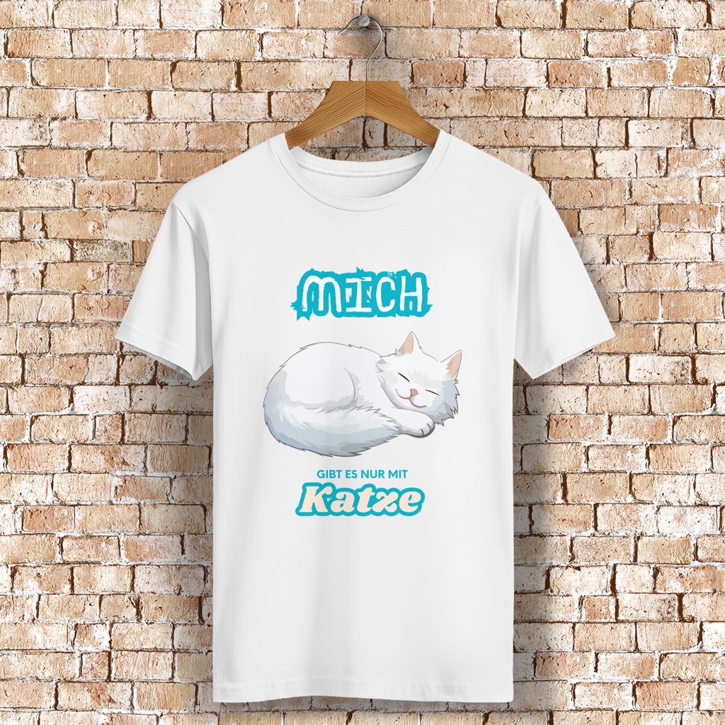 ST/ST Rocker T-Shirt mit Motiv: Mich gibt es nur mit Katze