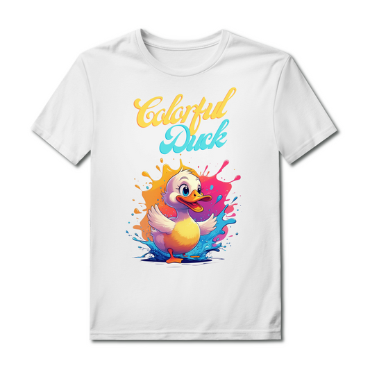 ST/ST Rocker T-Shirt mit Motiv: Colorful Duck