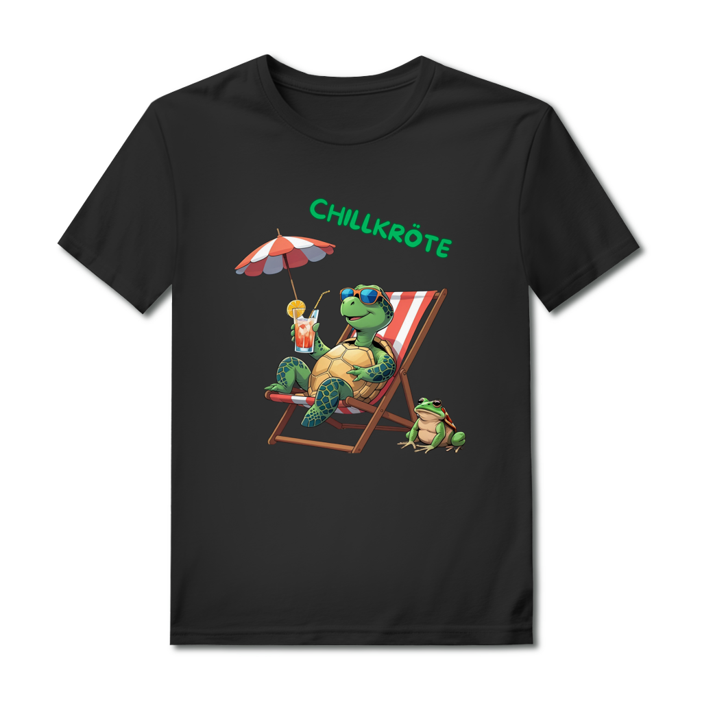 ST/ST Rocker T-Shirt mit Motiv: Chillkröte