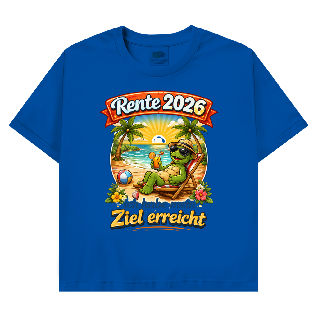 T-Shirt mit Motiv: Rente 2026