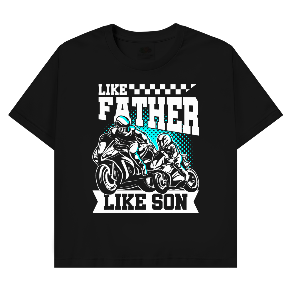 T-Shirt mit Biker Motiv : like Son