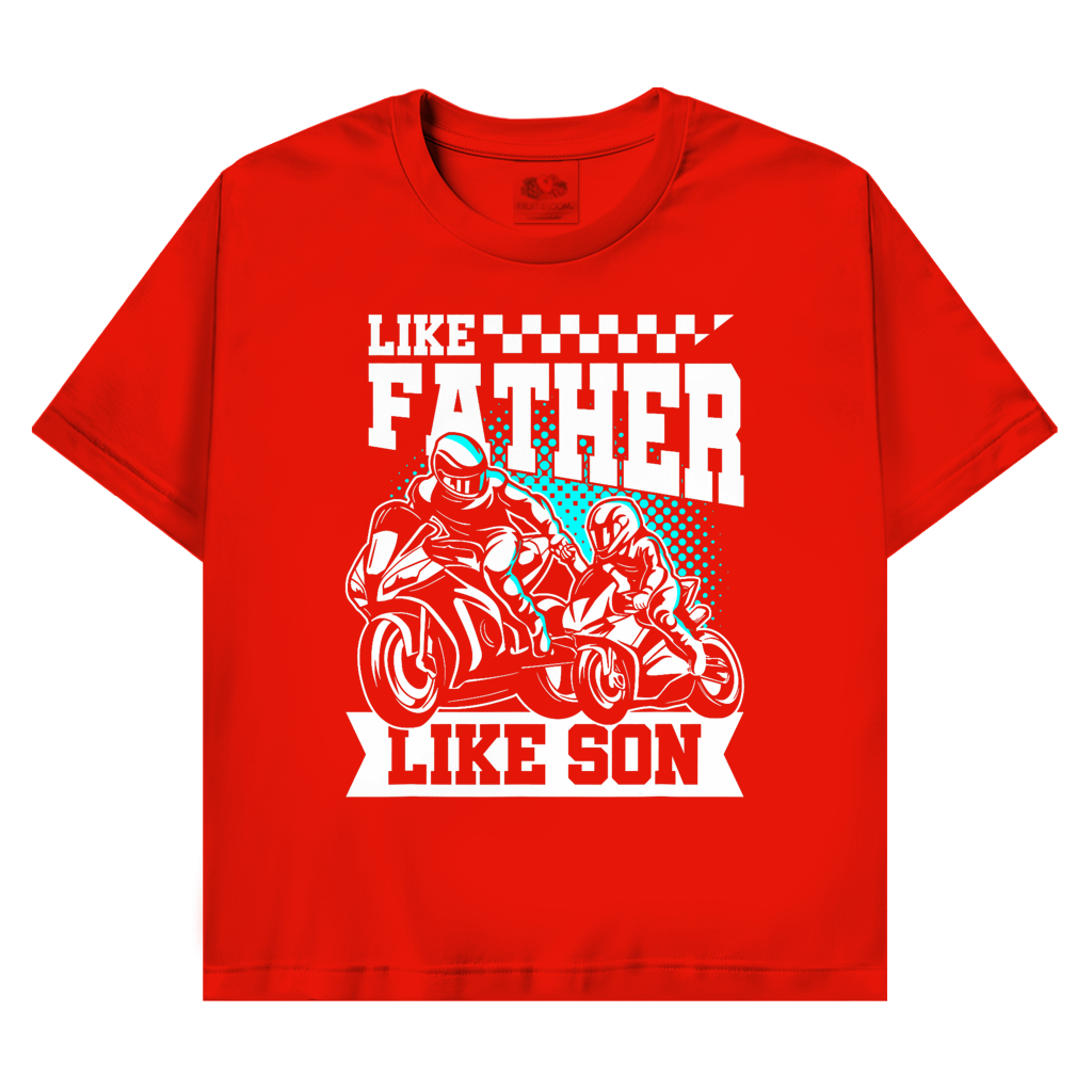 T-Shirt mit Biker Motiv : like Son