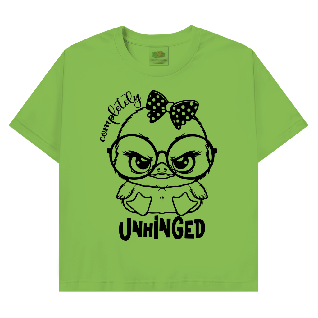 T-Shirt mit Enten Motiv :unhinged