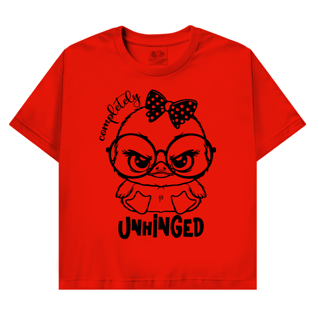 T-Shirt mit Enten Motiv :unhinged