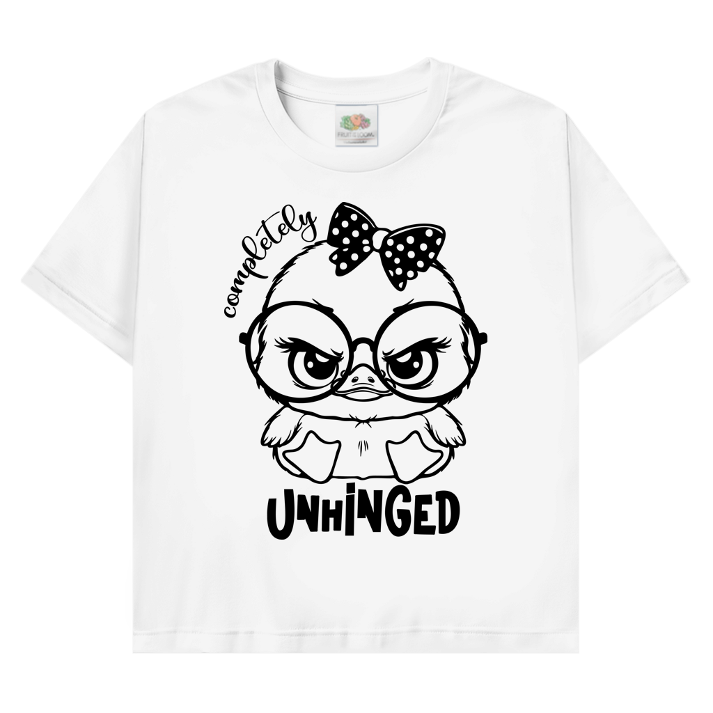 T-Shirt mit Enten Motiv :unhinged